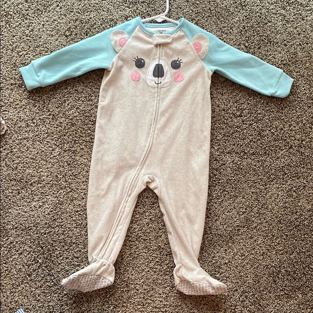 Adorable Koala Kids One Piece - Gray and Blue